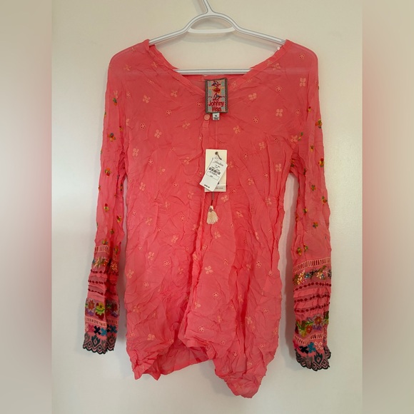 NWT Johnny Was Simple All Over Tunic XS - Picture 3 of 8